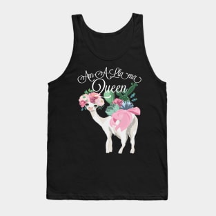 Am-A-Llama Queen - Llama Tank Top